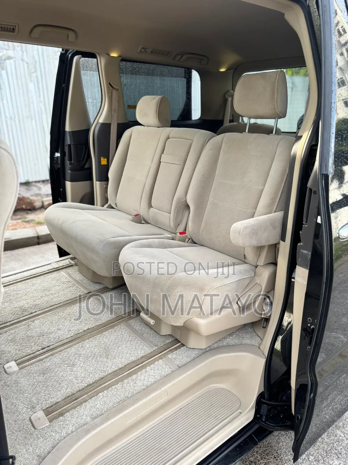 Toyota Alphard 2007 Black