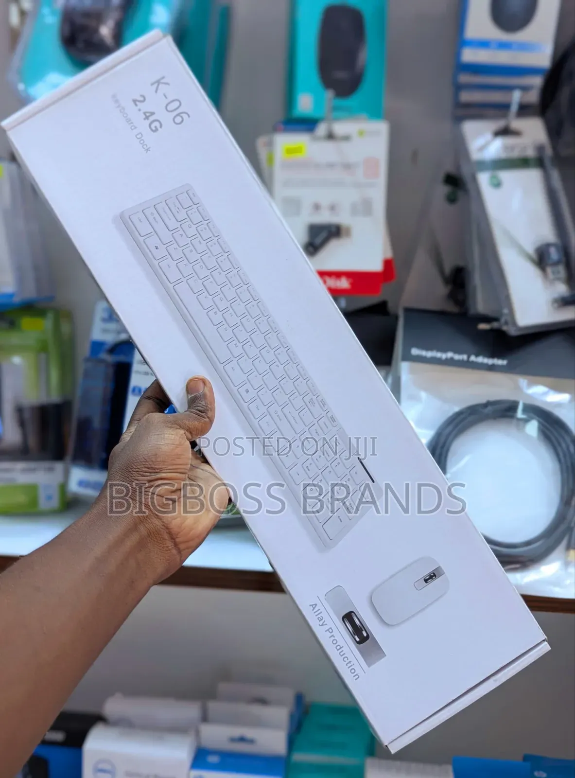 K-06 Wireless Keyboard With Mouse Slim