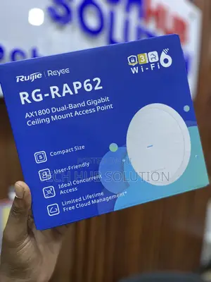 Ruijie Reyee Rg-Rap62 Wi-Fi 6 Ax1800 Ceiling Mount Access Point
