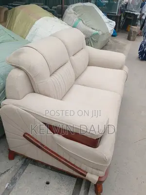 “Elegant Cream 7-Seater Sofa Set”