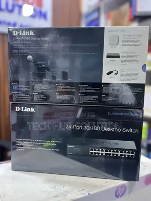 D-Link 24-Port 10/100 Desktop Switch (Des-1024d)