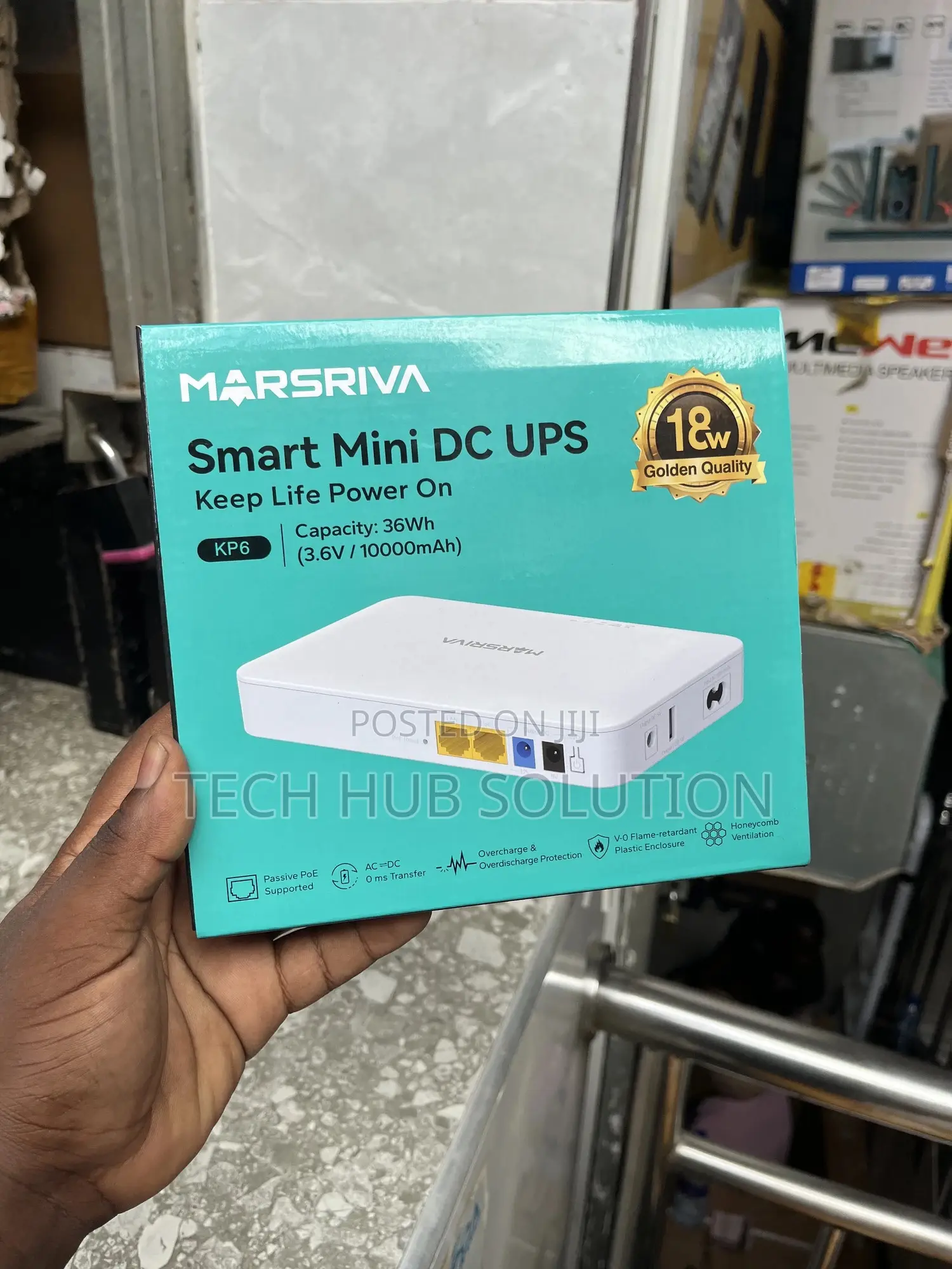 Marsriva Smart Mini Dc Ups (Kp6)