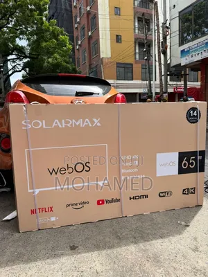  Solarmax 65” Smart Frameless Webos Tv – Offer