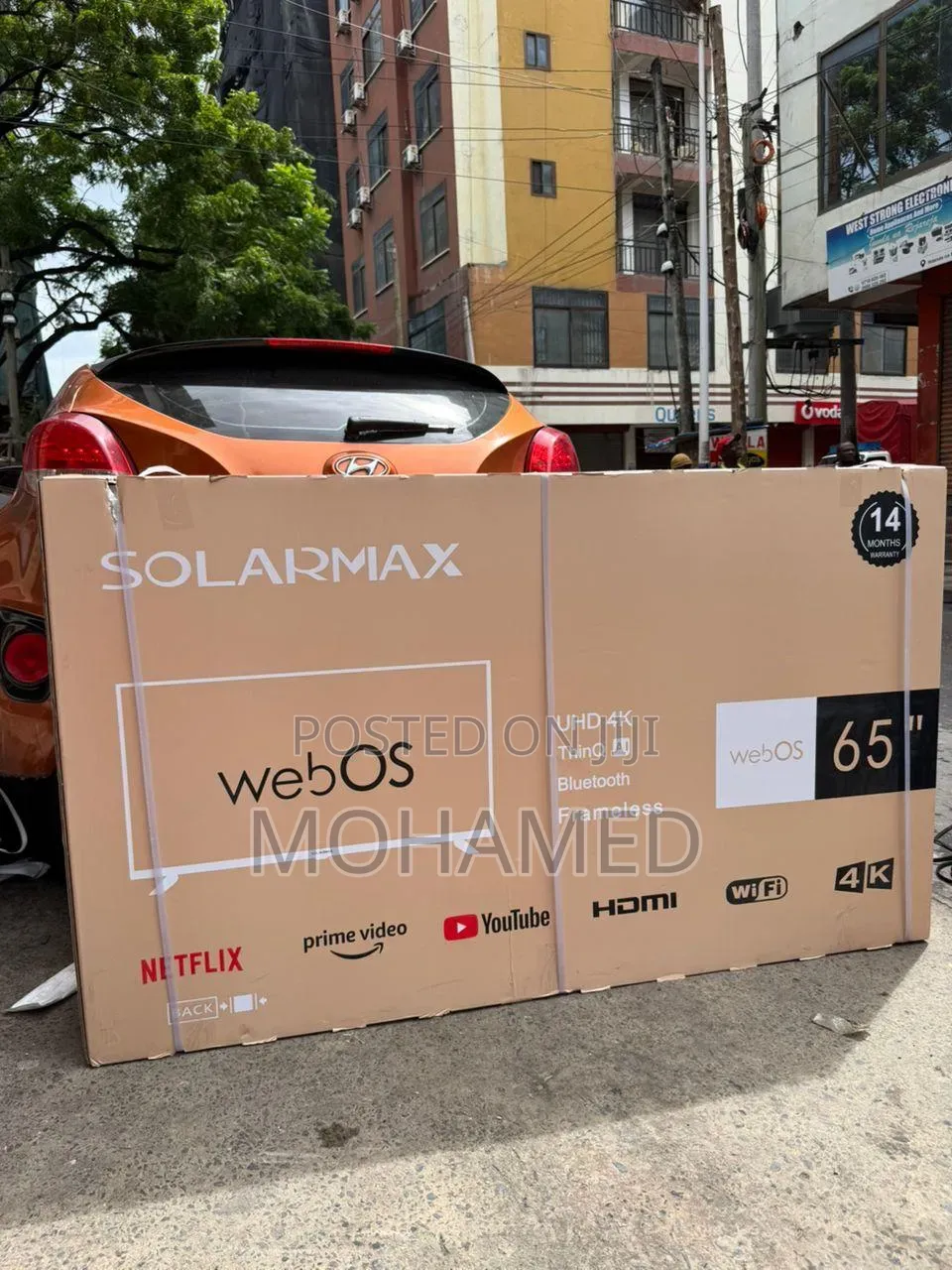  Solarmax 65” Smart Frameless Webos Tv – Offer