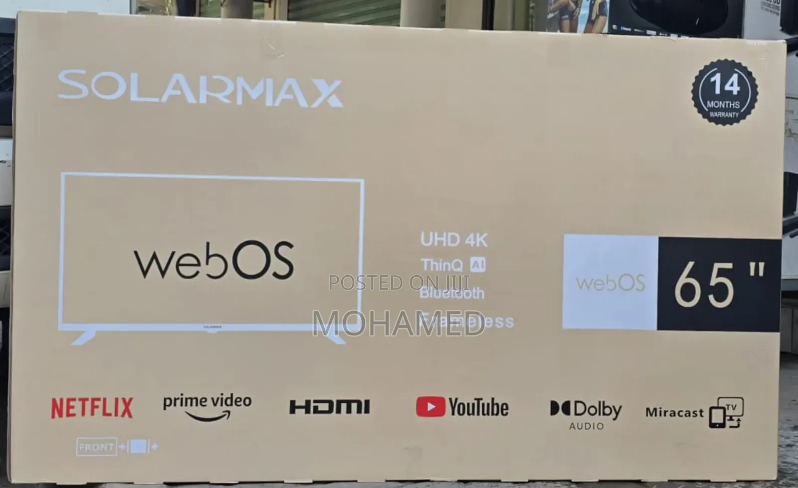 Solarmax Webos Uhd Inch 65