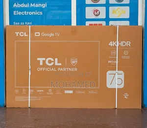  TCL 75” Tv – Offer Kubwa 