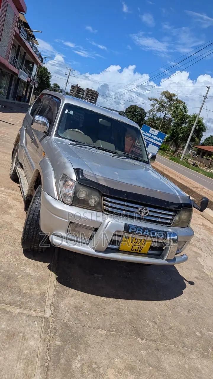 Toyota Land Cruiser Prado 1999 Silver