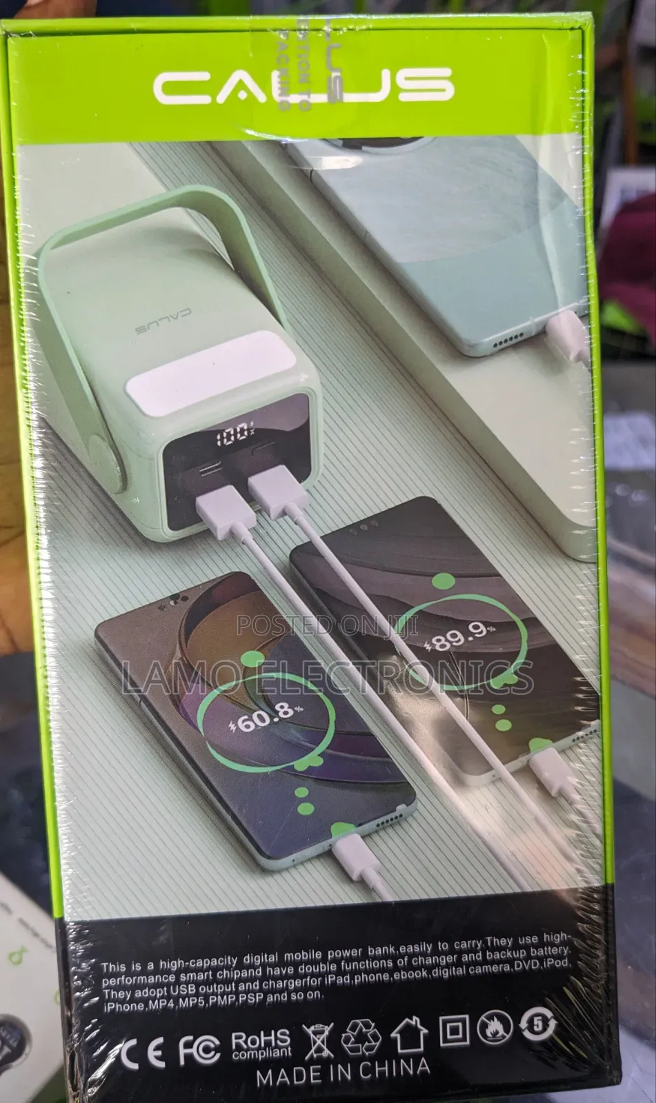 Calus Fast-H40 Mah40000 Power Bank