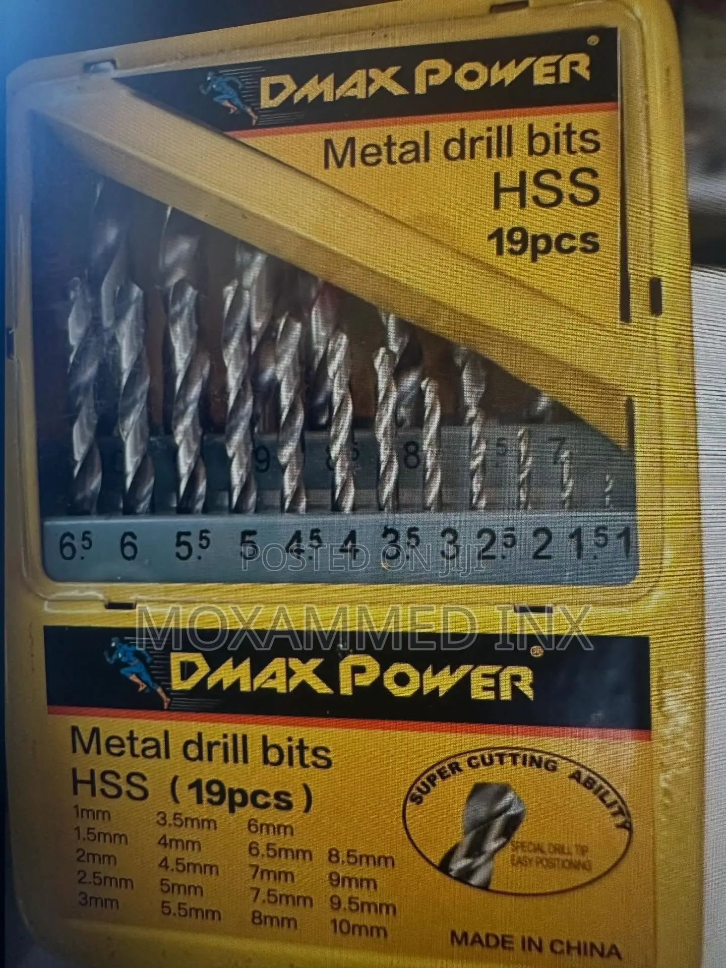 Dmax Metal Drill Bits 19pcs