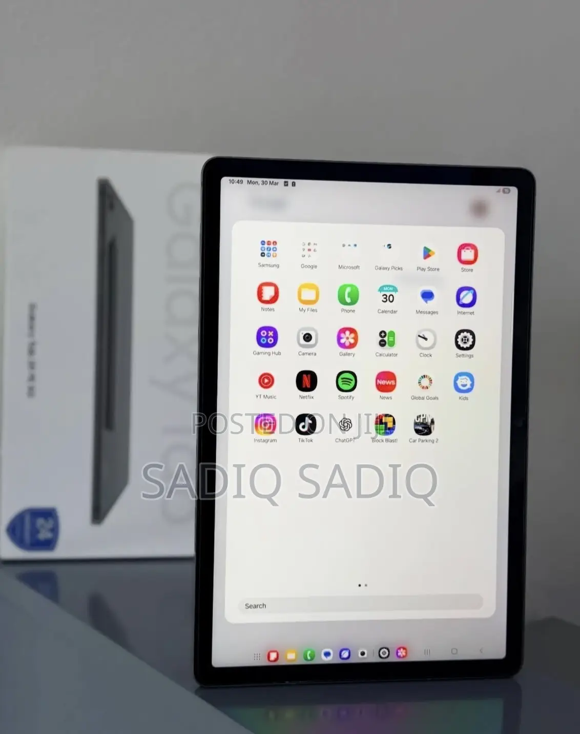 New Samsung Galaxy Tab S9 FE 128 GB Silver