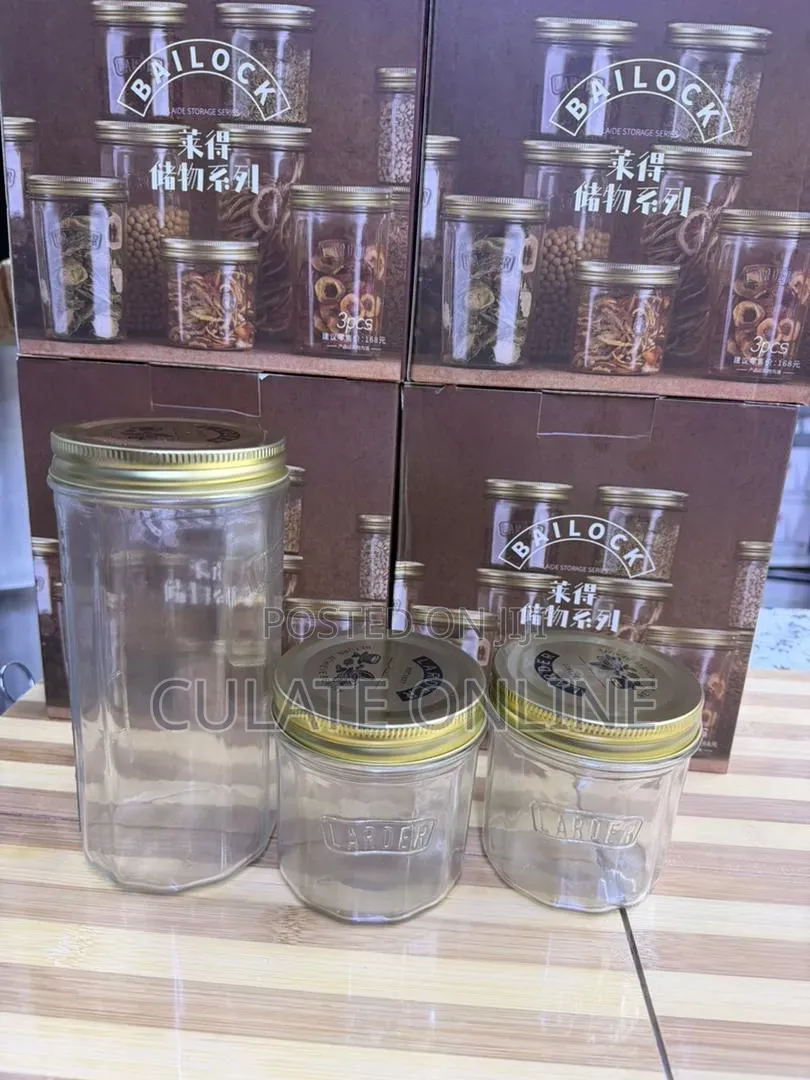 Glass Storage Containers Set