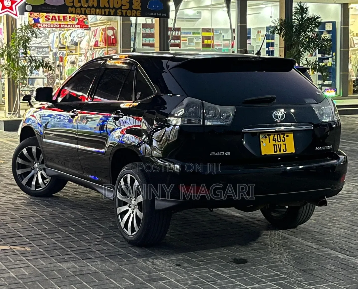 Toyota Harrier 2005 Black