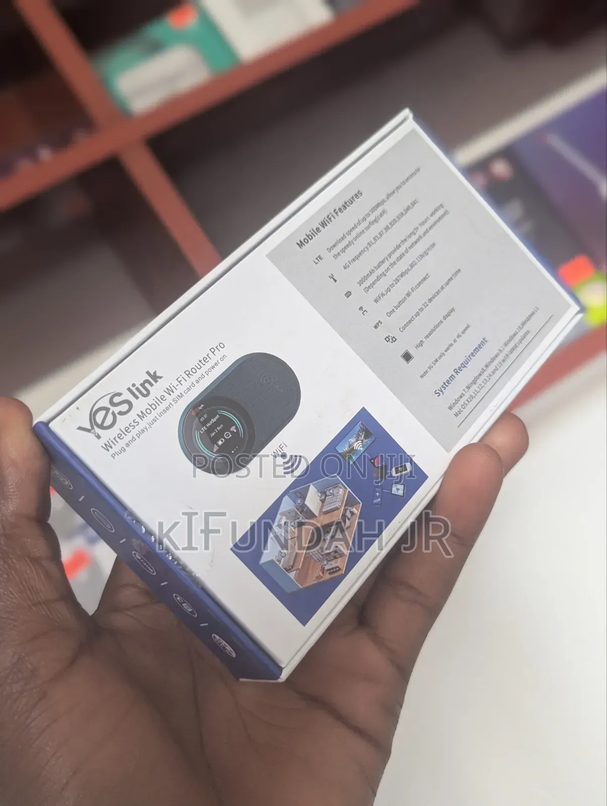 Yes Link Wireless Mobile Wifi Router Pro