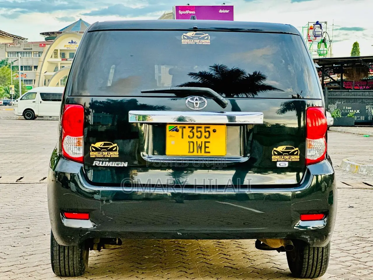 Toyota Corolla Rumion 2007 Black