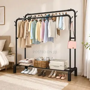 Double Pole Clothes Hanger