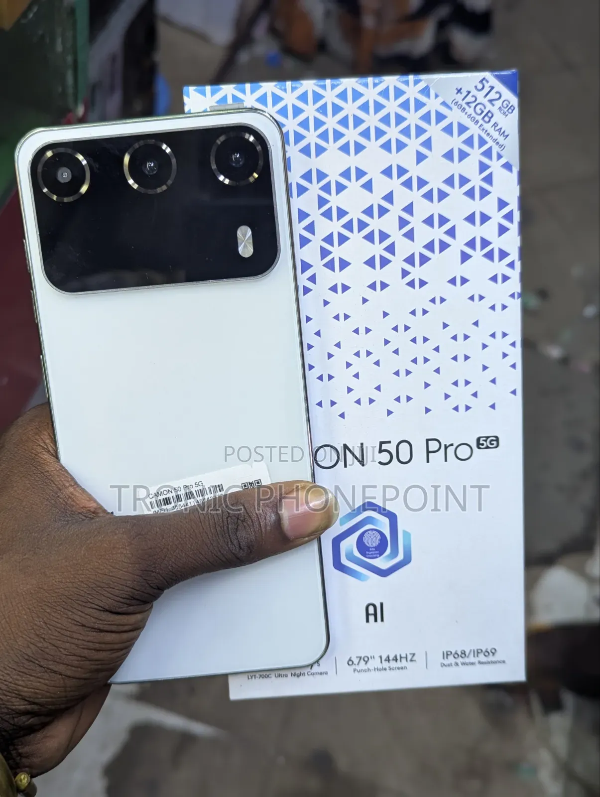 New Tecno Camon 50 Pro 256 GB