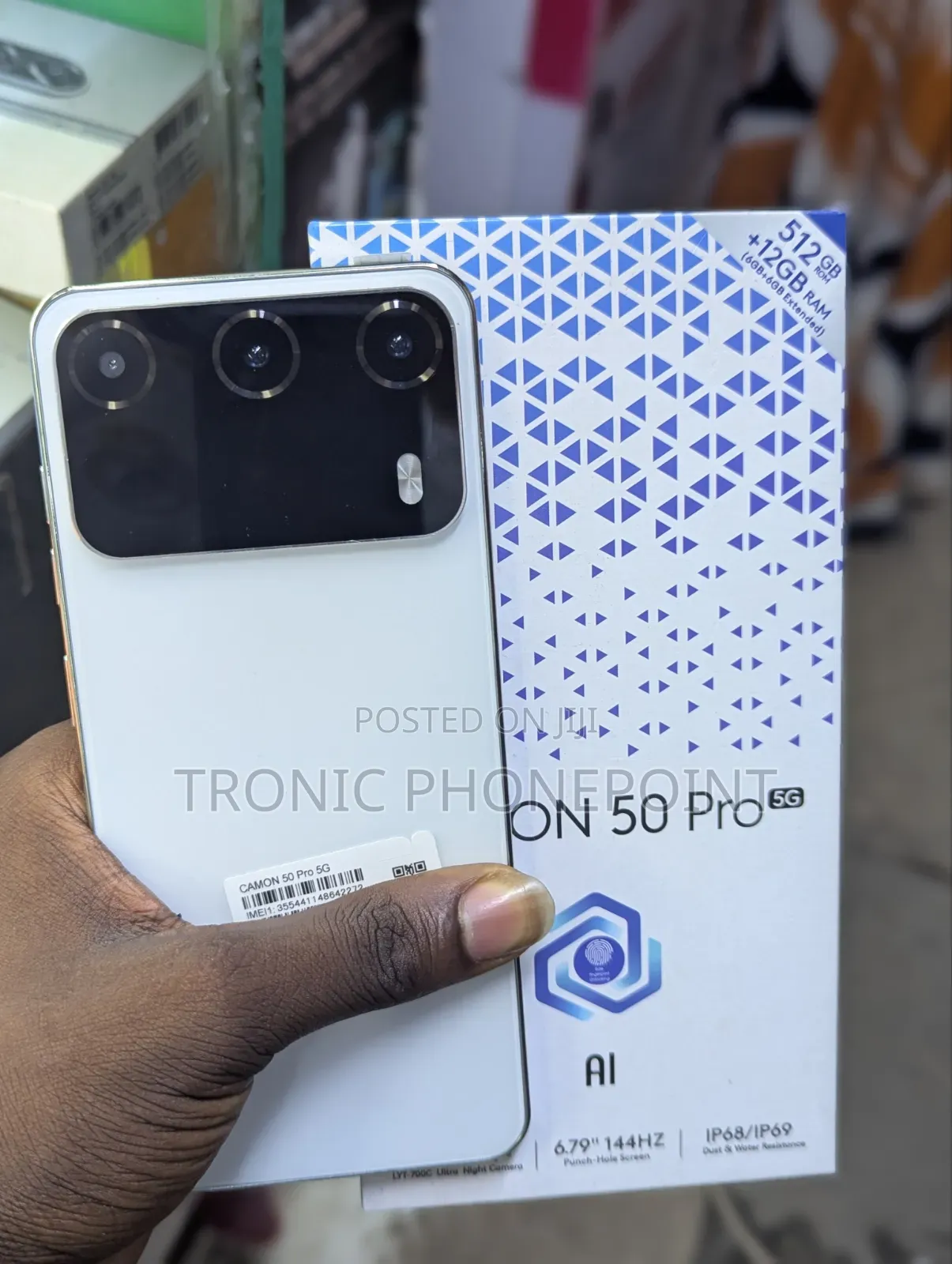New Tecno Camon 50 Pro 256 GB