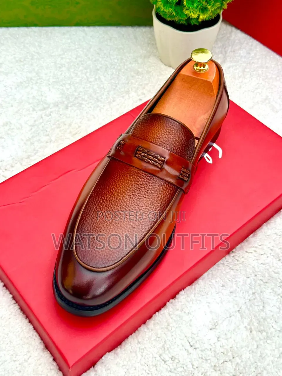 Men's Leather Shoes 3 Beautifully Coloured Versace Brand