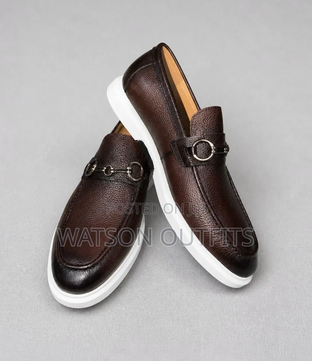Men's Leather Shoes Boss Smartly Branded Topply Excellent