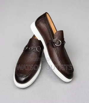 Men's Leather Shoes Boss Smartly Branded Topply Excellent