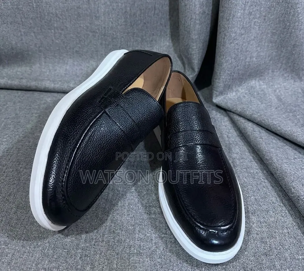 Men's Leather Shoes Boss Smartly Branded Topply Excellent