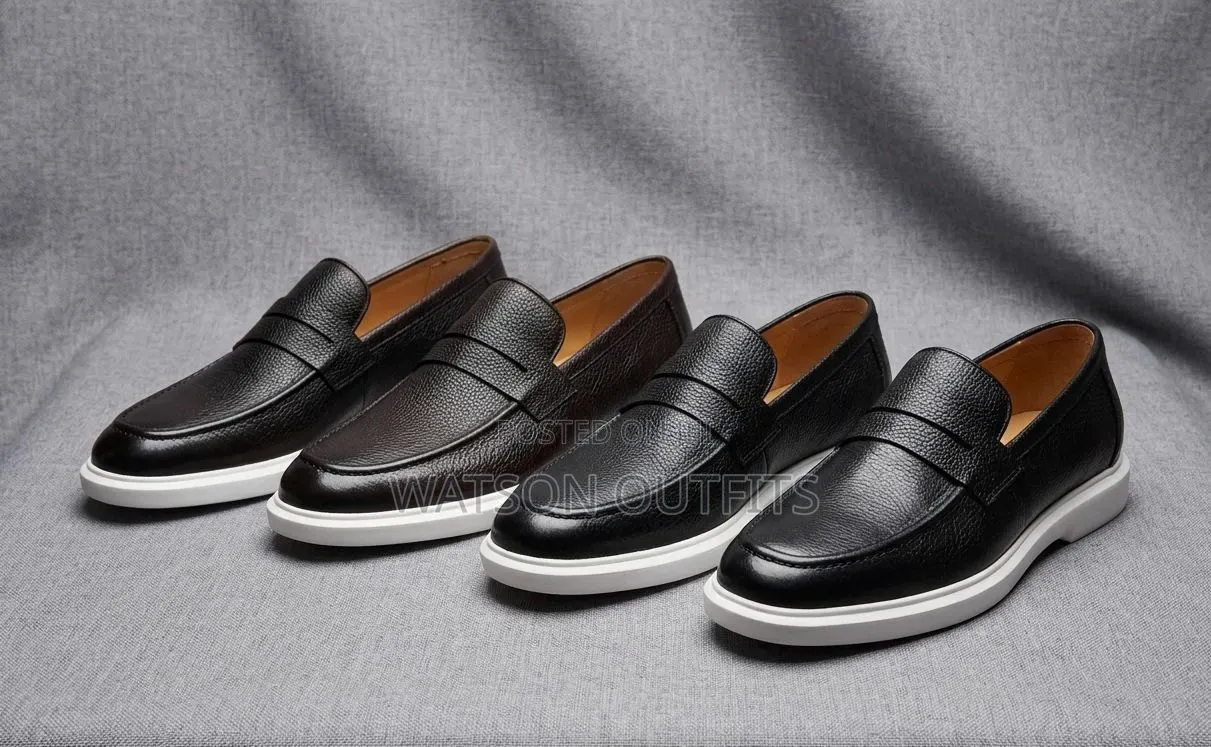 Men's Leather Shoes Boss Smartly Branded Topply Excellent
