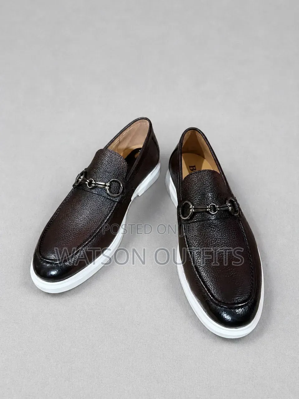Men's Leather Shoes Boss Smartly Branded Topply Excellent