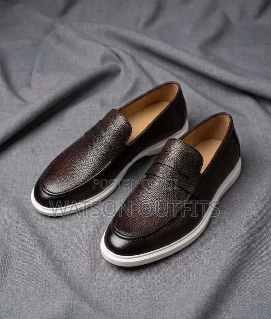 Men's Leather Shoes Boss Smartly Branded Topply Excellent