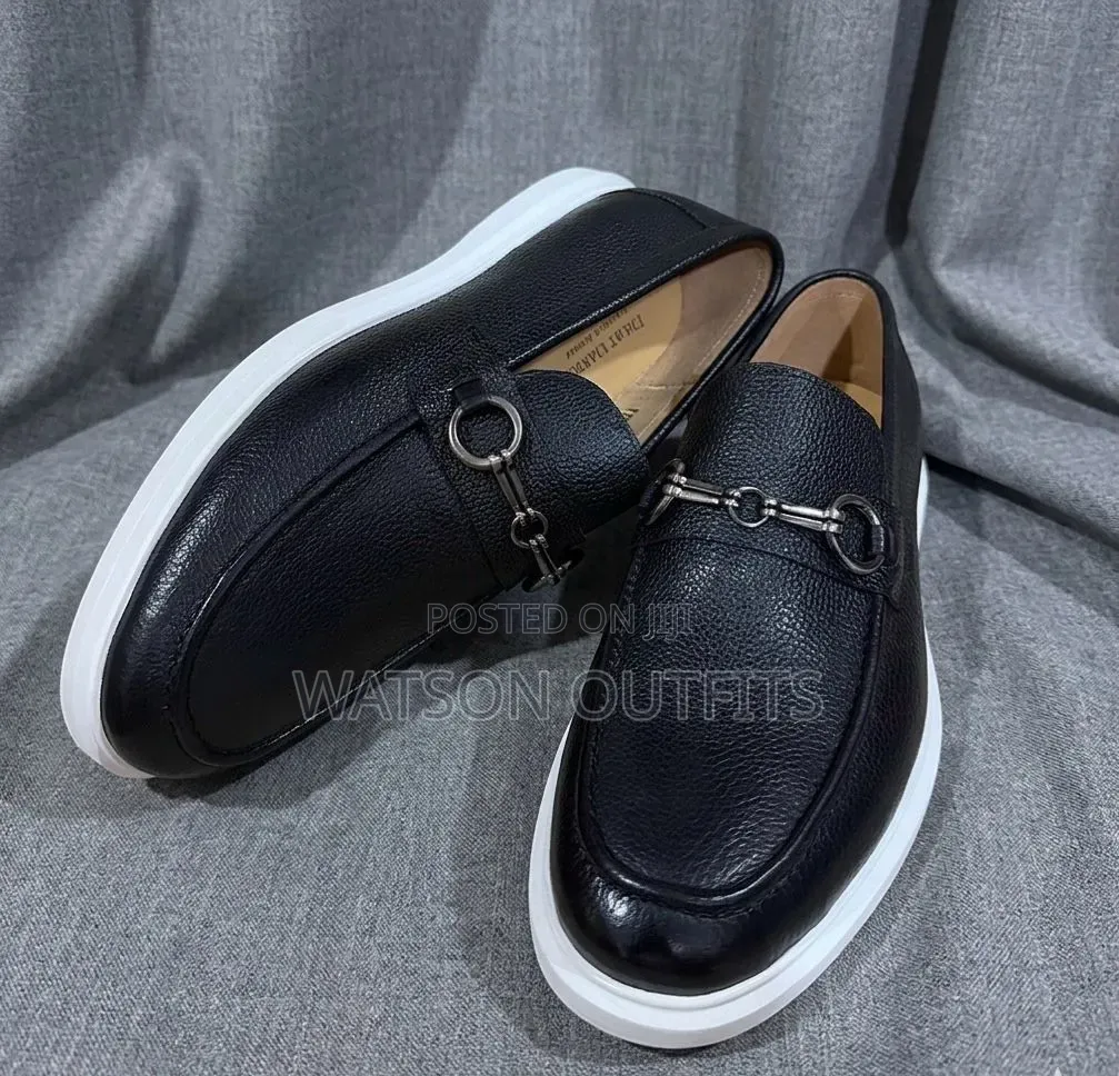 Men's Leather Shoes Boss Smartly Branded Topply Excellent