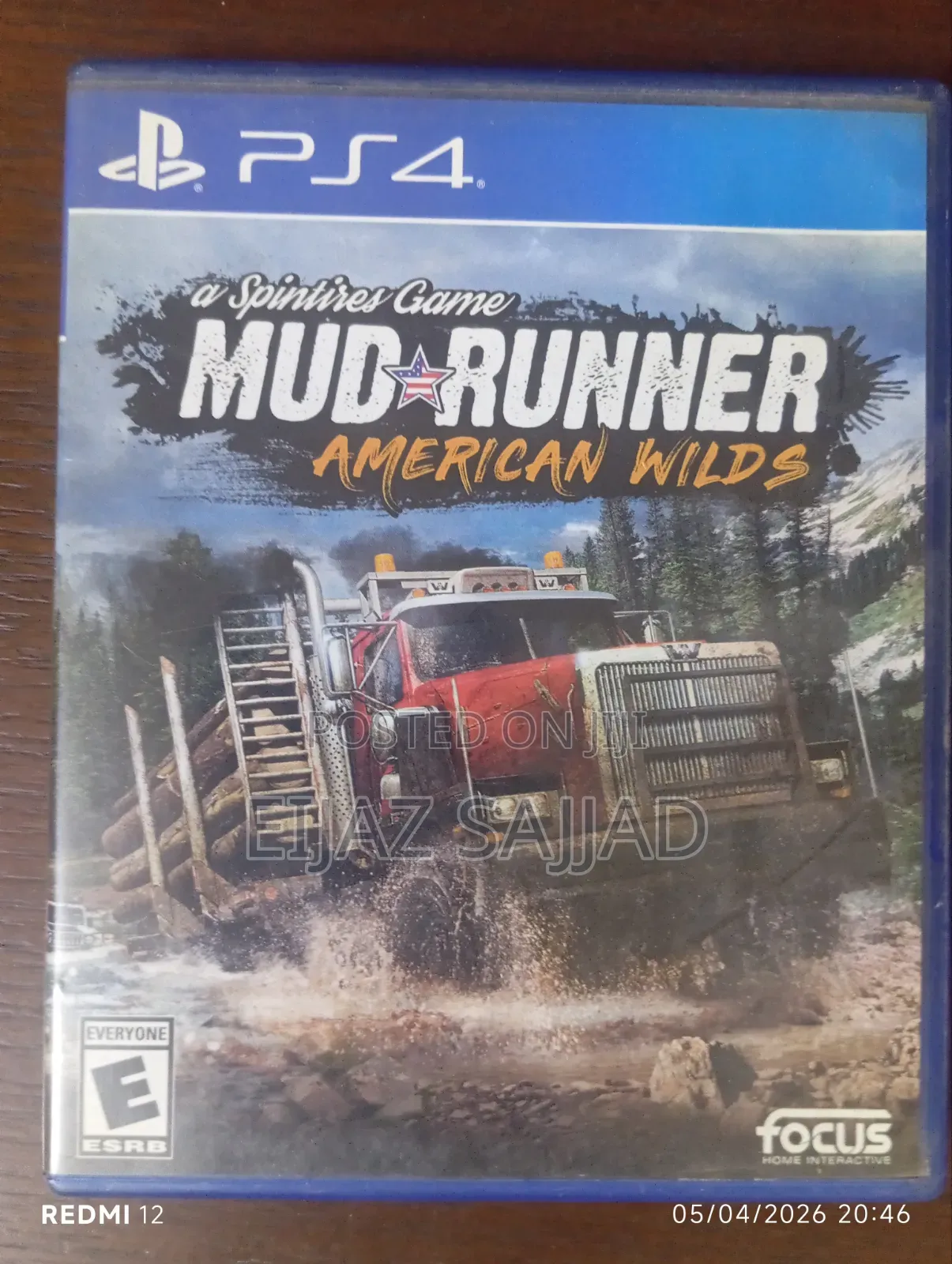 Title: Mudrunner American Wilds Edition - Ps4 (Like New)