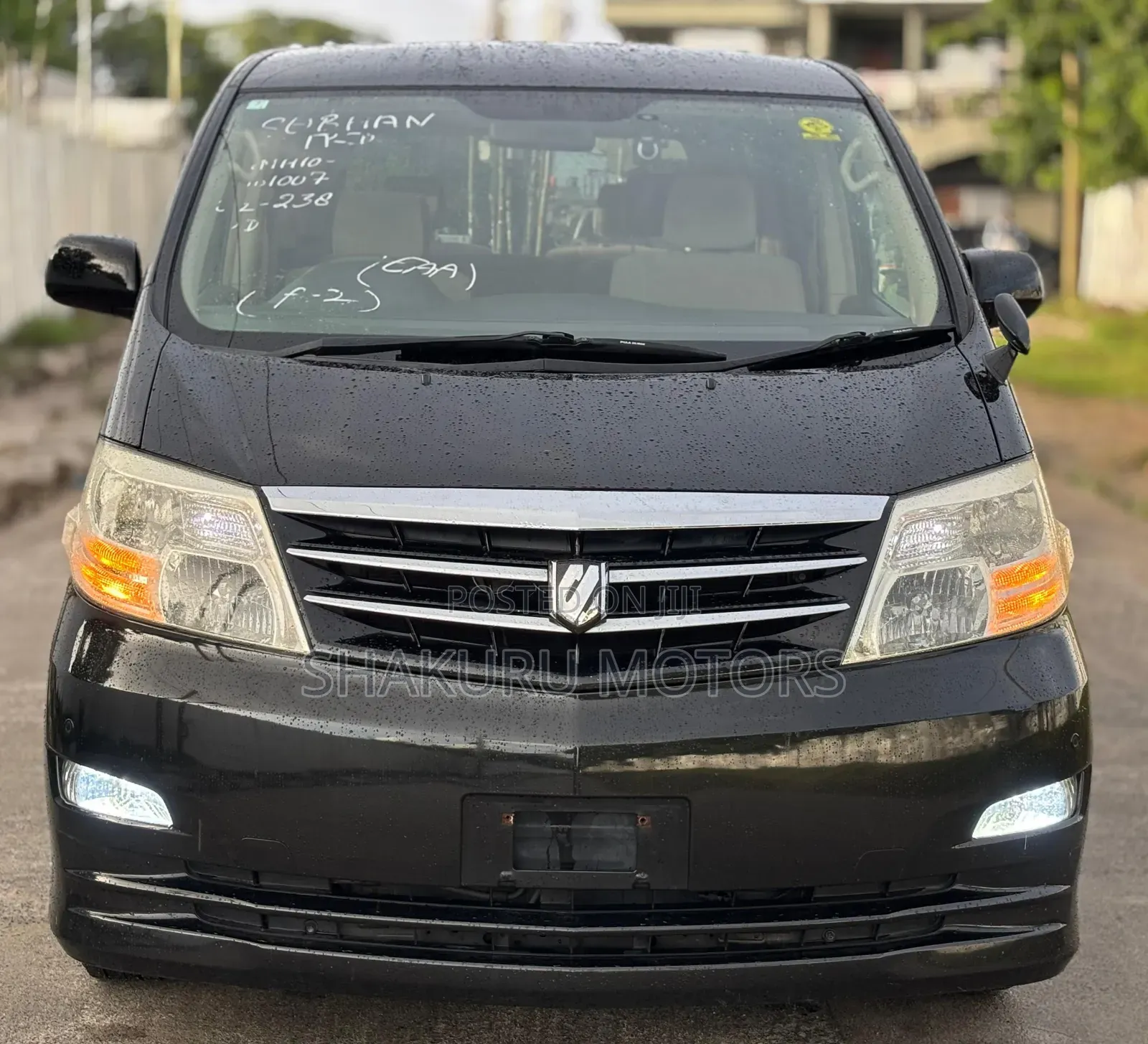 Toyota Alphard 2007 Black