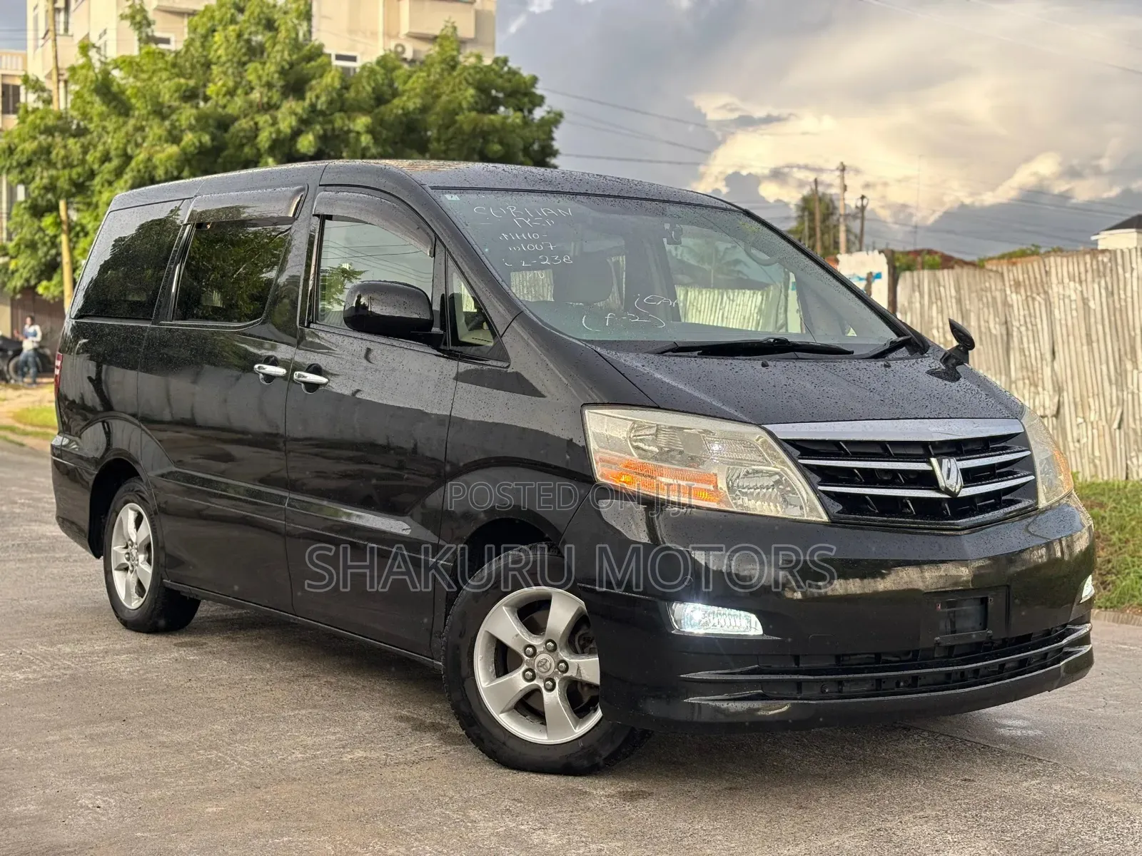 Toyota Alphard 2007 Black