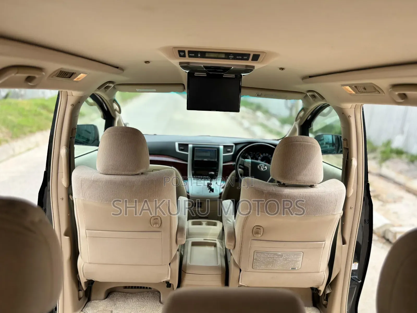 Toyota Alphard 2007 Black