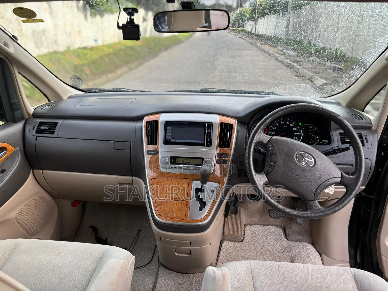 Toyota Alphard 2007 Black