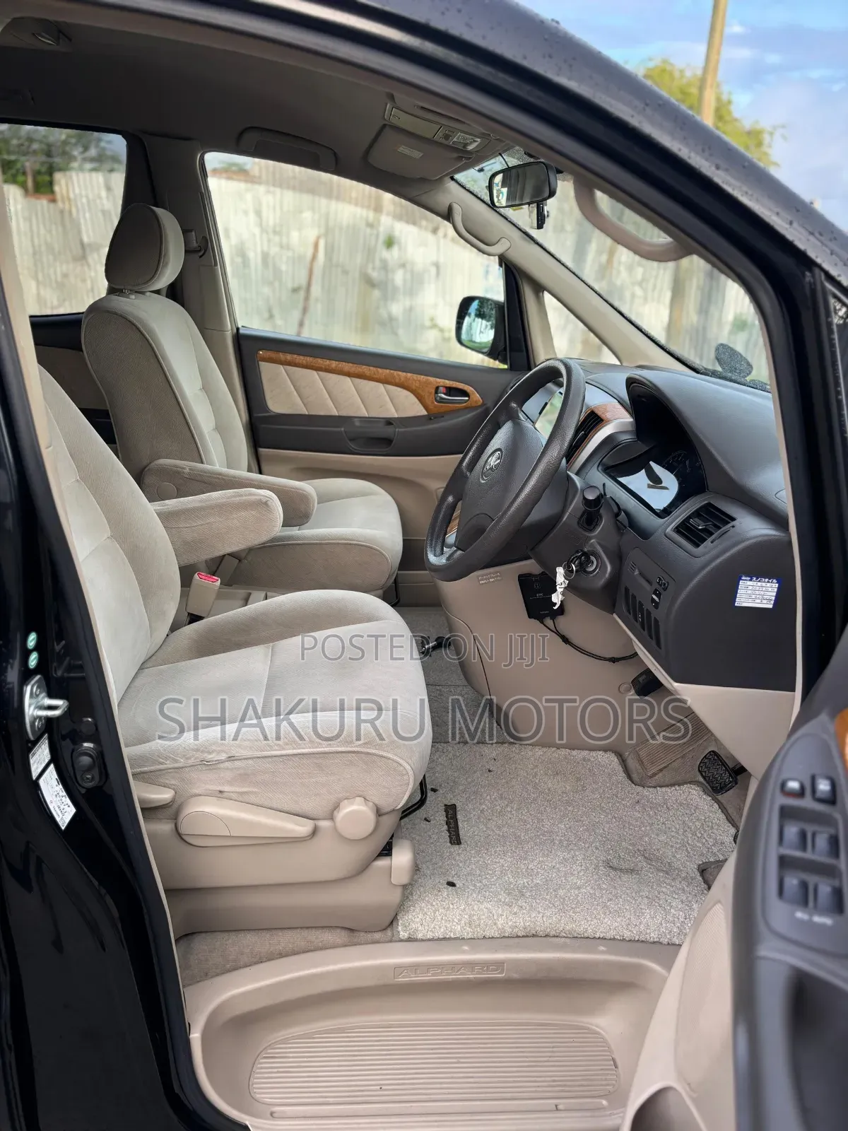 Toyota Alphard 2007 Black