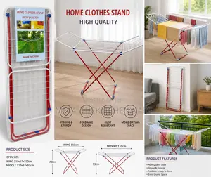 Foldable Clothes Drying Stand
