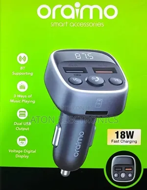 Oraimo Vehicle and Car Fast Charge 18watts