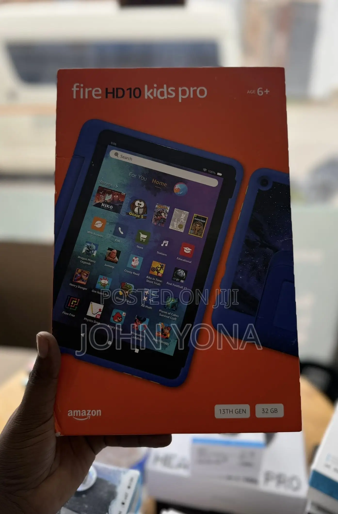 New Amazon Fire HD 10 Kids Pro 32 GB Black