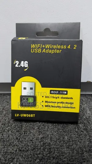 2 in 1 Usb Wifi Bluetooth Adapter for Computer