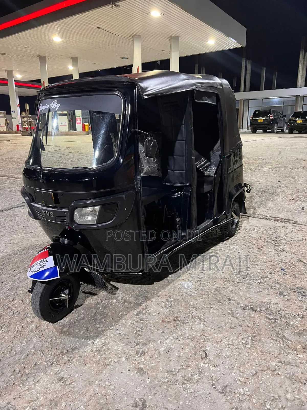 New TVS Zeppelin 220 2025 Black