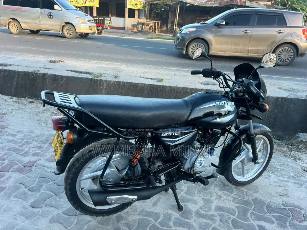 New Bajaj Boxer 125 2025 Black