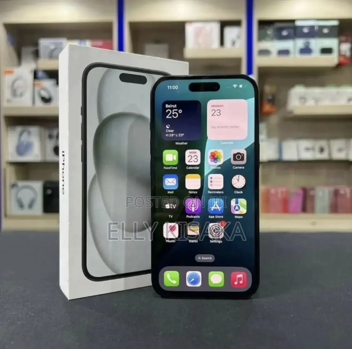 New Apple iPhone 15 128 GB Black