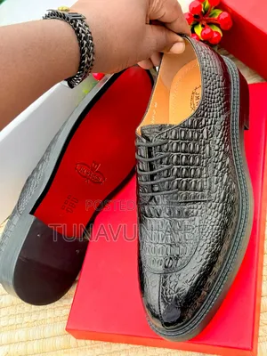 Weston Crocodile  Leather Shoes 