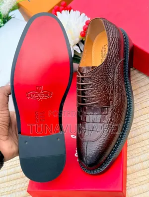 Weston Crocodile  Leather Shoes 