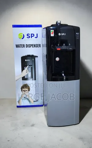 SPJ Water Dispenser With Three Taps and a Bottom Cabinet