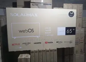 Solarmax Inch 65 Smart Webos High Quality Warranty Mwaka
