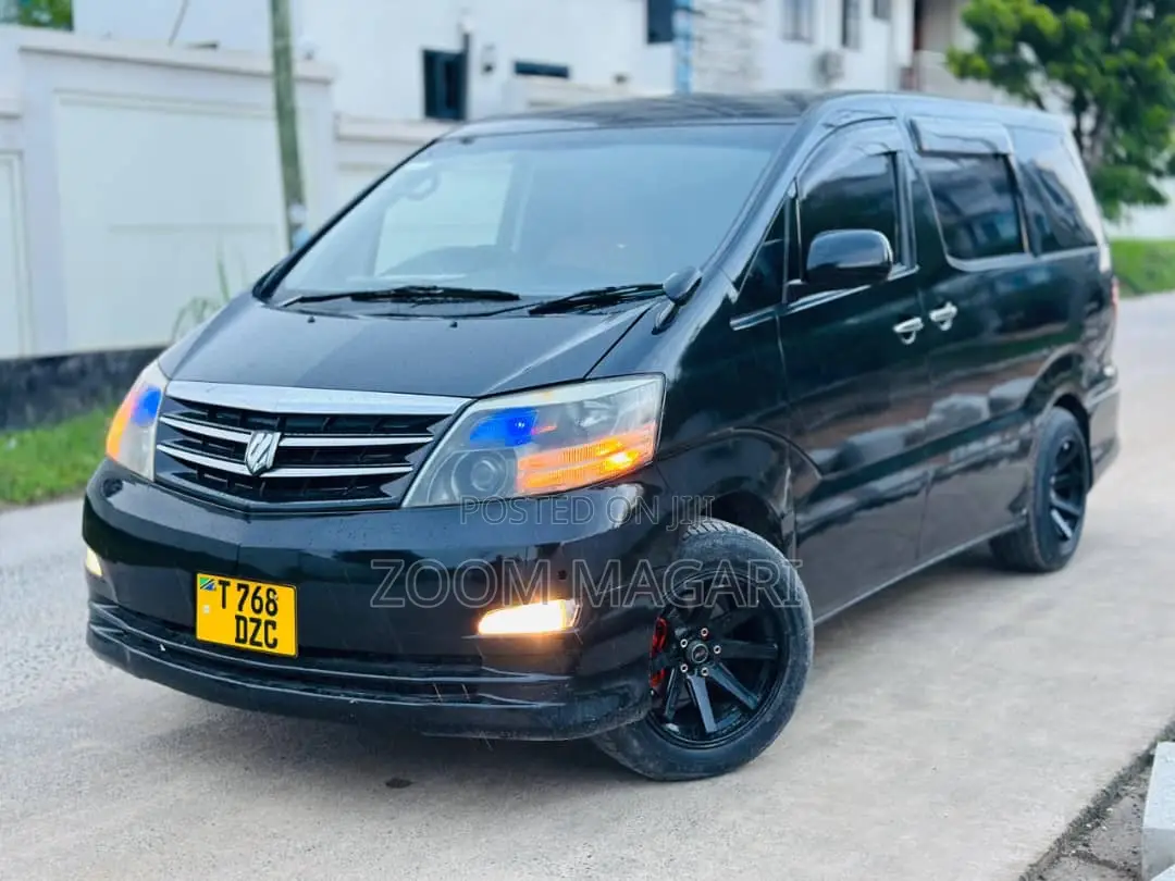 Toyota Alphard 2007 Black