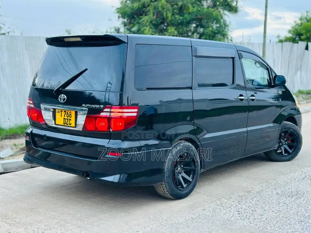 Toyota Alphard 2007 Black