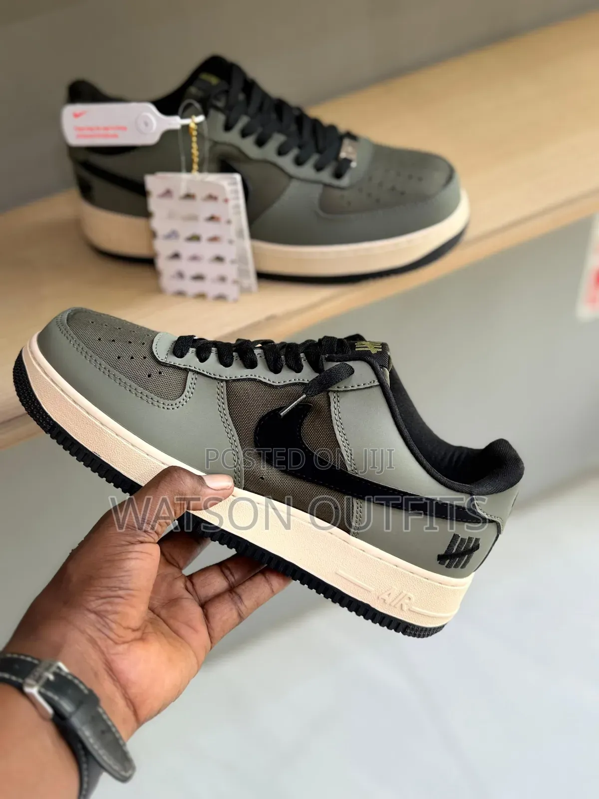 Men's Leather Sneaker Footwears or Shoes Nike Airforce 1 Branded