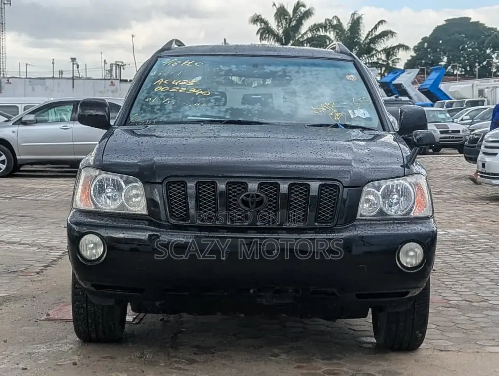 Toyota Kluger 2002 Black